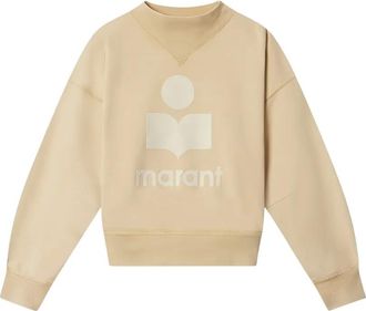 Isabel Marant logo-print sweatshirt - Neutrals