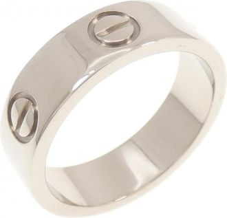 Cartier Love White Gold (18K) Band Ring (Pre-Owned)