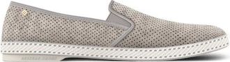 Rivieras Shoes Classic Suede Slip-On Loafer in Gris at Nordstrom, Size 36