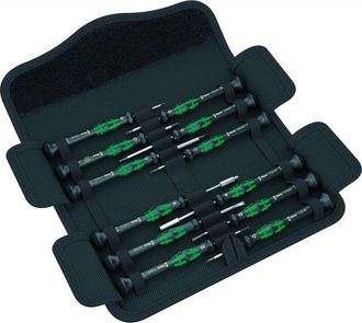 Wera Set De 12 Destornilladores Kraftform Micro Wera Kraftform Micro 12 Electronics 1