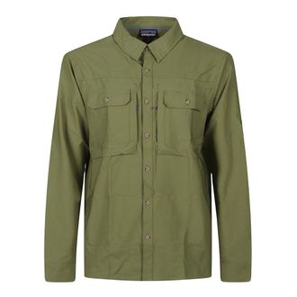 Patagonia Long-Sleeved Self-Guided Sun Shirt - male - Patagonia - Tops - Green - XL - Sport