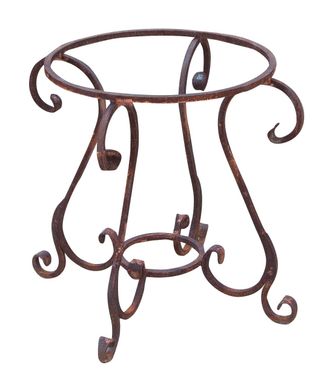 Biscottini International Base Mesa De Hierro Lleno 65x60 Cm