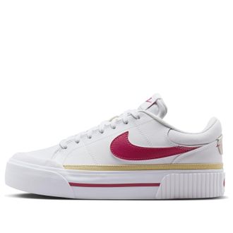 Nike (WMNS) Nike Court Legacy Lift White Sweet Beet DM7590-112
