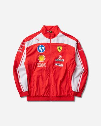 Puma Scuderia Ferrari HP Replica Drivers Authentic Track Jacket Red
