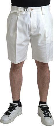 Dolce & Gabbana Geplooide Katoenen Shorts