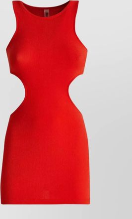 Reina Olga short dress featuring cut-out design