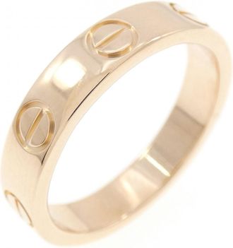 Cartier Love Pink Band Ring (Pre-Owned)