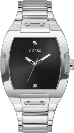 Guess Phoenix Mens Silver Watch GW0387G1 Stainless Steel - One Size