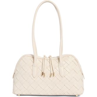 Moda Luxe Woven Shoulder Bag in Oatmilk at Nordstrom Rack