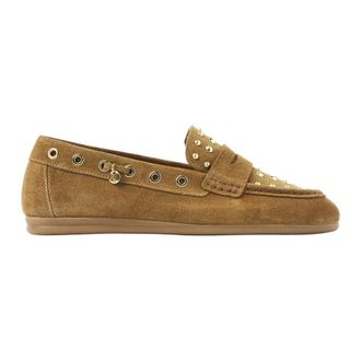 VIA VAI June Macy Loafers - Dames - Loafers - Bruin - 38 EU - Leer - Schoenen