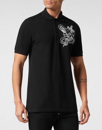 Philipp Plein Poloshirt Snake