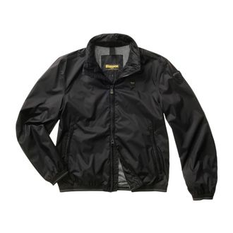 Blauer Dimock Nylon Windbreaker - Heren - Zomerjassen - Zwart - 2XL - Nylon - Jassen