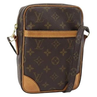 Louis Vuitton Pre-owned Cross Body Bags, female, Brown, Size: ONE SIZE Pre-owned Danube Shoulder Bag