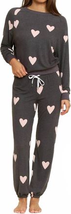 Honeydew Intimates Star Seeker Long Set In Black