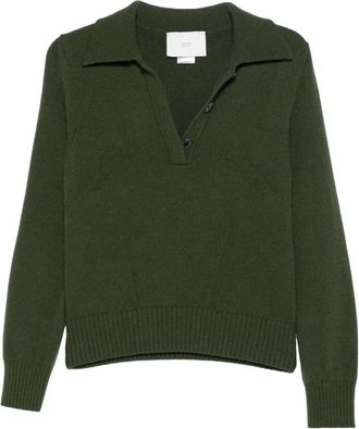 VANIS&Eacute; Trui met polokraag - Groen