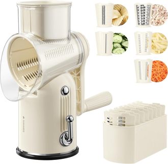 OEM Cortador De Verduras Multifuncional - Cortador Y Rallador Manual De Verduras - Cortador Y Rebanador Manual De Verduras Para Zanahorias Y Otras Verdura