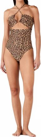 Juan de Dios Josefina One Piece Swimsuit In Jaguar Brown