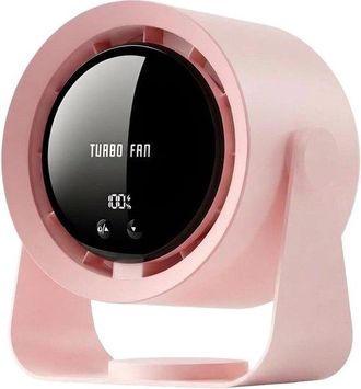 No Brand Mini Ventilador - Ventilador De Mesa Recargable - Ventilador De Mano - Ventilador De Escritorio Usb - 5 Velocidades Ajustables - Inclinable 90&deg; - Para