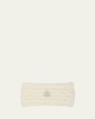 Moncler Cable-Knit Headband