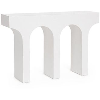 Decorspace Consolle Rhome struttura in MDF effetto materico per interni -Classic / Rettangolare