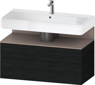 Duravit Duravit Qatego Mueble Bajo Lavabo, 1 Extra&iacute;ble Y 1 Caj&oacute;n