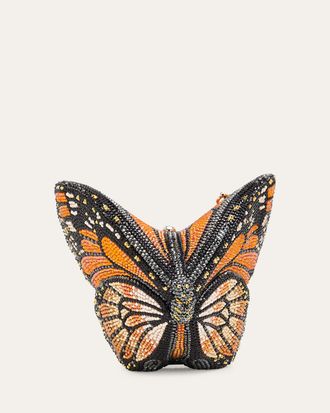 Judith Leiber Crystal Butterfly Clutch Bag