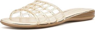 Andr&eacute; Assous Nabil Womens Sandals Platino : 5.5 M, Synthetic