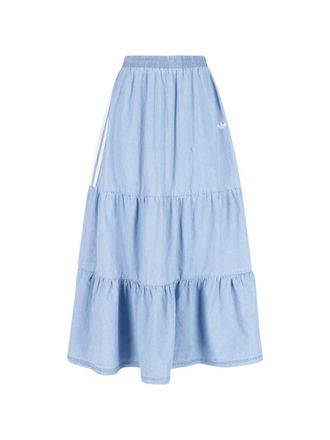 adidas Gonna Maxi In Denim Summer Glow