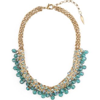 Deepa Gurnani Emil Necklace in Teal at Nordstrom