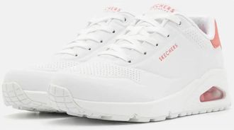 Skechers Uno Pop Back - Dames - Sneakers - Wit - 36 EU - Schoenen