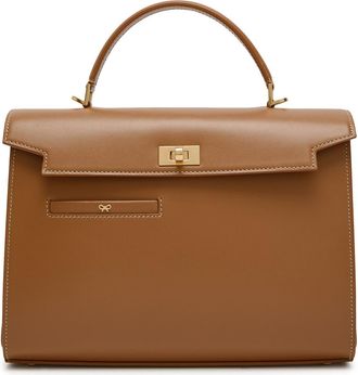 Anya Hindmarch Mortimer Leather top Handle bag - Brown - One Size