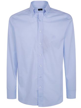 Etro Shirt Classic Mrib0004av11pb3033 B3033 Light Blue