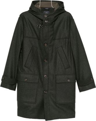 Fay Stijlvolle Jassen Collectie - Heren - Parka Jassen - Groen - XL - Jassen