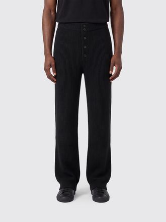 Dries Van Noten Slim-Fit Ribbed-Knit Wool Trousers with Elasticated Waist