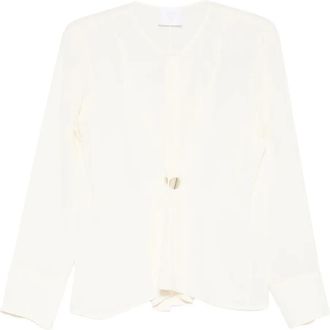 SU Designs gathered blouse - White