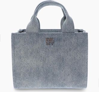 DKNY Womens Hadlee Tote Bag - Blue - Size: ONE size
