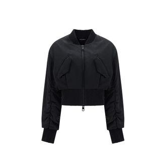 Dolce & Gabbana Cropped Bomber Jacke