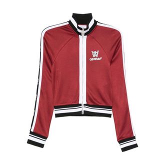 Off-white Mujer, Sudaderas, Rojo, Talla: M