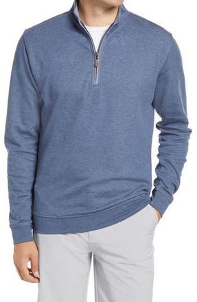 Johnnie-O Sully Quarter Zip Pullover in Helios Blue at Nordstrom Rack, Size Xx-Large