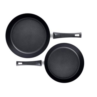 Scanpan Urban 2 Piece Nonstick Fry Pan with Detachable Handle, 9.5 and 11