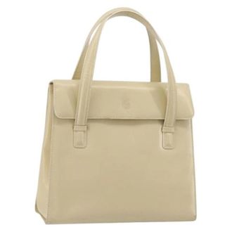 Loewe Pre-owned Hand Bag - Dames - Vintage Handtas - Beige - ONE Size - Leer - Vintage