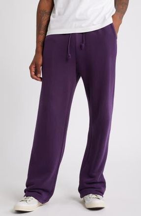 Elwood Core Organic Cotton Straight Leg Sweatpants in Vintage Grape at Nordstrom Rack, Size Large