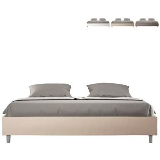 Itamoby Cama Doble Container 180x200 Sommier King Size Azelia K Color: Beige - Versi&oacute;n: Modelo Est&aacute;ndar