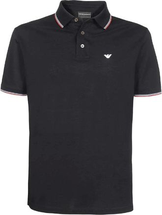 Emporio Armani Heren, Tops, Blauw, Maat: 2XL