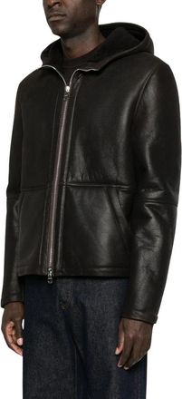 Dondup Ju 027 Jas - Heren - Jassen - Bruin - 2XL - Leer - Jassen