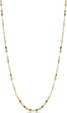 Pompeii3 14k Yellow Gold 1.9-mm Mirror Flat Link Chain (18 inches)