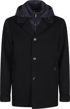 Moorer Barolo-Le Black Wool-Cashmere Jacket
