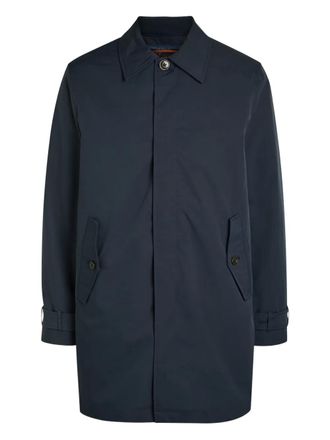 Paul Smith button-detail coat - men - Recycled Polyester - S - Blue