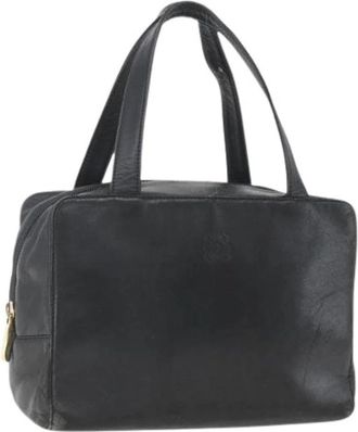 Loewe Pre-owned Leren Handtas - Dames - Vintage Handtas - Zwart - ONE Size - Leer - Vintage