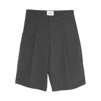 BONSAI Casual Shorts, male, Gray, Size: L Super Loose Fit Short